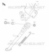 STAND voor Kawasaki Z900RS 2020