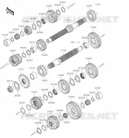 TRANSMISSION voor Kawasaki Z900RS 2020