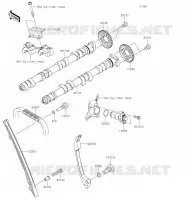 CAMSHAFT   TENSIONER voor Kawasaki Z900RS CAFE 2020