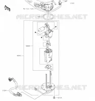 FUEL PUMP voor Kawasaki Z900RS CAFE 2020