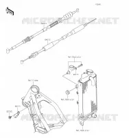 CABLES voor Kawasaki KX85 2021
