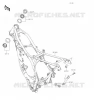 CHASSIS voor Kawasaki KX85 2021