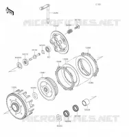 CLUTCH voor Kawasaki KX85 2021