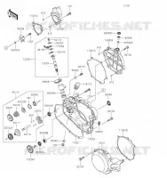 ENGINE COVERS voor Kawasaki KX85 2021