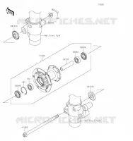 FRONT HUB voor Kawasaki KX85 2021