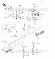 HANDLEBAR voor Kawasaki KX85 2021