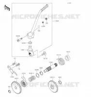 KICK STARTER voor Kawasaki KX85 2021