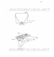 STICKER voor Kawasaki KX85 2021