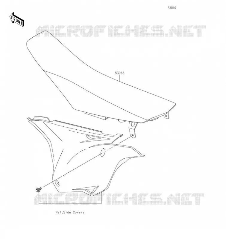 SEAT Kawasaki TOUT-TERRAIN 85 2021 KX85  KX85CMFNN
