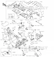 CHASSIS ELECTRICAL EQUIPMENT voor Kawasaki W800 2023