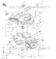 CRANKCASE(S) voor Kawasaki W800 2023