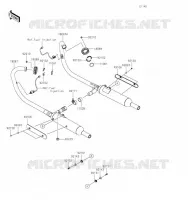 EXHAUST voor Kawasaki W800 2023