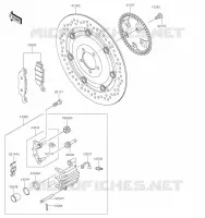 FRONT BRAKE voor Kawasaki W800 2023