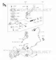 FRONT MASTER CYLINDER voor Kawasaki W800 2023
