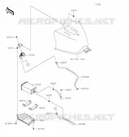 FUEL EVAPORATION SYSTEM(CA) voor Kawasaki W800 2023