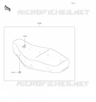 SEAT voor Kawasaki W800 2023