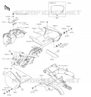 SIDE COVERS   CHAIN COVER voor Kawasaki W800 2023