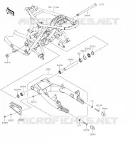 SWINGARM voor Kawasaki W800 2023