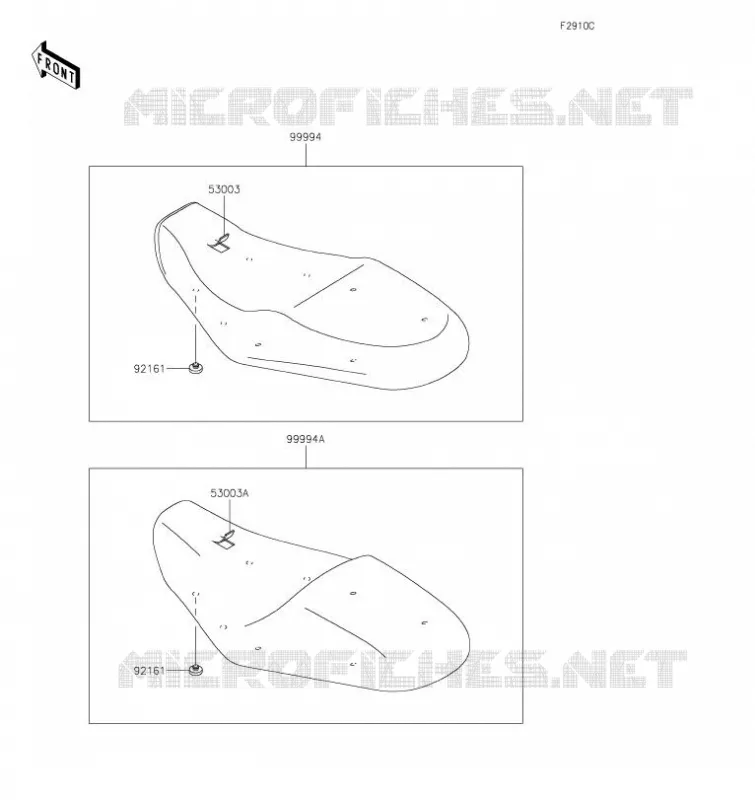 ACCESSORY(Seat) Kawasaki MOTOS 800 2023 W800  EJ800DPFNL