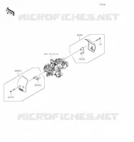 ACCESSORY(Throttle Body Cover) voor Kawasaki W800 2023