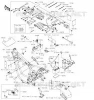 CHASSIS ELECTRICAL EQUIPMENT voor Kawasaki W800 2023