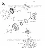 GENERATOR voor Kawasaki W800 2023