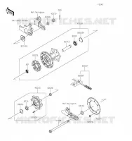 REAR WHEEL   CHAIN voor Kawasaki W800 2023