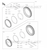 TIRES voor Kawasaki W800 2023