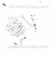 BRAKE PEDAL voor Kawasaki W800 2023