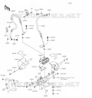 BRAKE PIPE voor Kawasaki W800 2023