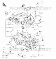 CRANKCASE(S) voor Kawasaki W800 2023