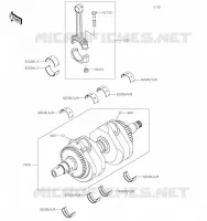 CRANKSHAFT voor Kawasaki W800 2023