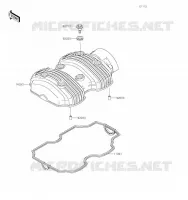 CYLINDER HEAD COVER voor Kawasaki W800 2023