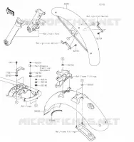 FENDER voor Kawasaki W800 2023
