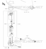 FUEL PUMP voor Kawasaki W800 2023