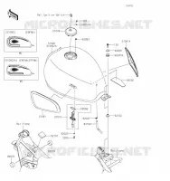 FUEL TANK voor Kawasaki W800 2023