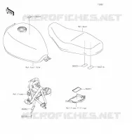 LABELS voor Kawasaki W800 2023
