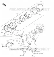 METERS voor Kawasaki W800 2023