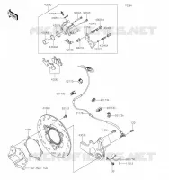 REAR BRAKE voor Kawasaki W800 2023
