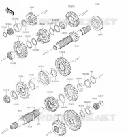 TRANSMISSION voor Kawasaki W800 2023