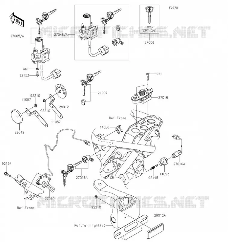 SWITCH Kawasaki MOTOS 800 2023 W800  EJ800EPFNN