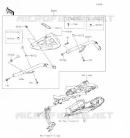 ACCESSORY (SUPPORT TOP CASE) voor Kawasaki NINJA 650 2023