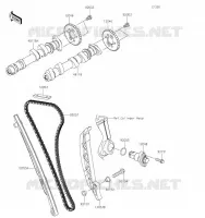 CAMSHAFT   TENSIONER voor Kawasaki NINJA 650 2023