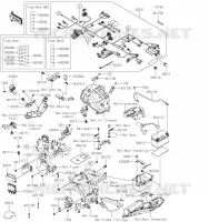CHASSIS ELECTRICAL EQUIPMENT voor Kawasaki NINJA 650 2023
