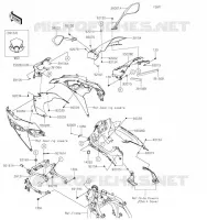 COWLING voor Kawasaki NINJA 650 2023