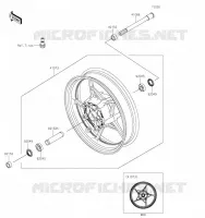 FRONT HUB voor Kawasaki NINJA 650 2023
