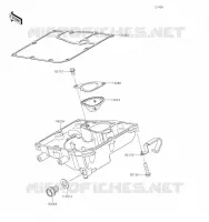 OIL PAN voor Kawasaki NINJA 650 2023