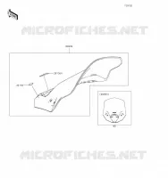 ACCESSORY(PARE BRISE) voor Kawasaki NINJA 650 2023