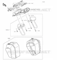 ACCESSORY(Pannier) voor Kawasaki NINJA 650 2023