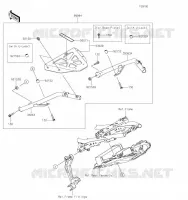 ACCESSORY (SUPPORT TOP CASE) voor Kawasaki NINJA 650 2023